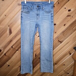 Cody James Mens Jeans 31x30 Measures 33x30 Blue Light‎ Wash Denim Bootcut Pants